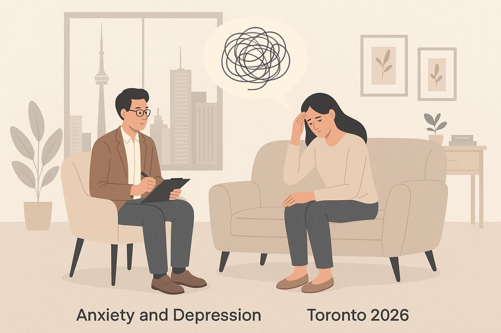 best psychotherapy services for anxiety and depression in Toronto 2026
